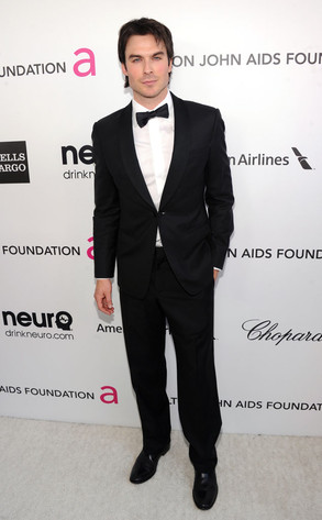Ian Somerhalder, Elton John Oscars Party Ian Somerhalder, Elton John Oscars Party